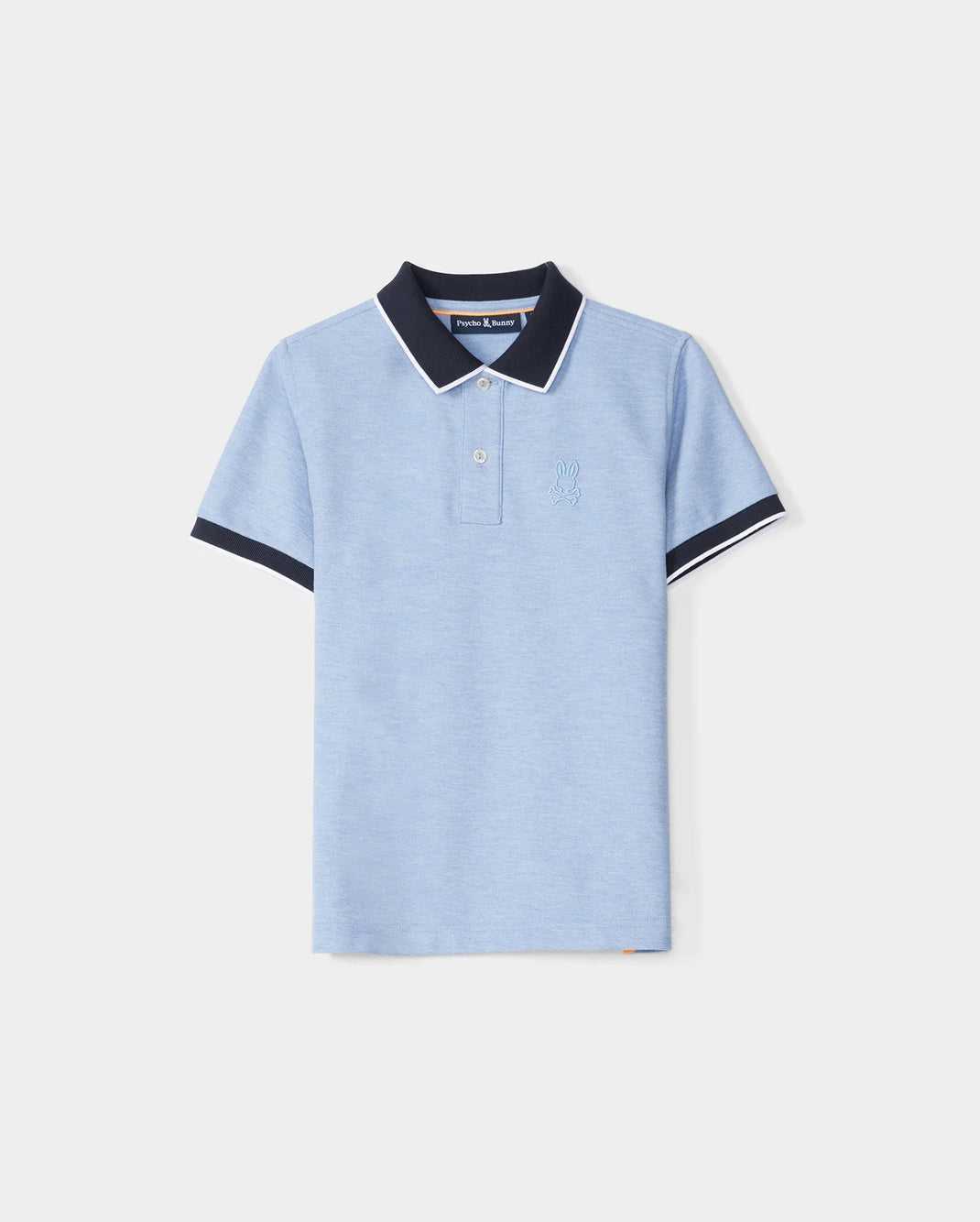 Polos Psycho Bunny Windcrest Pique Polo Shirt Bleu Enfant | JMD-16636972